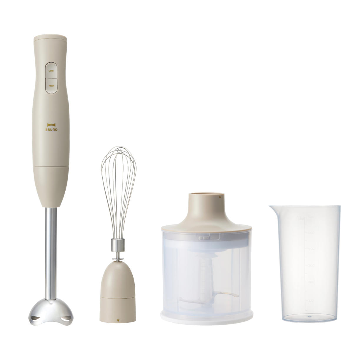 BRUNO（ブルーノ） 特典付き マルチスティックブレンダー2 食洗機対応