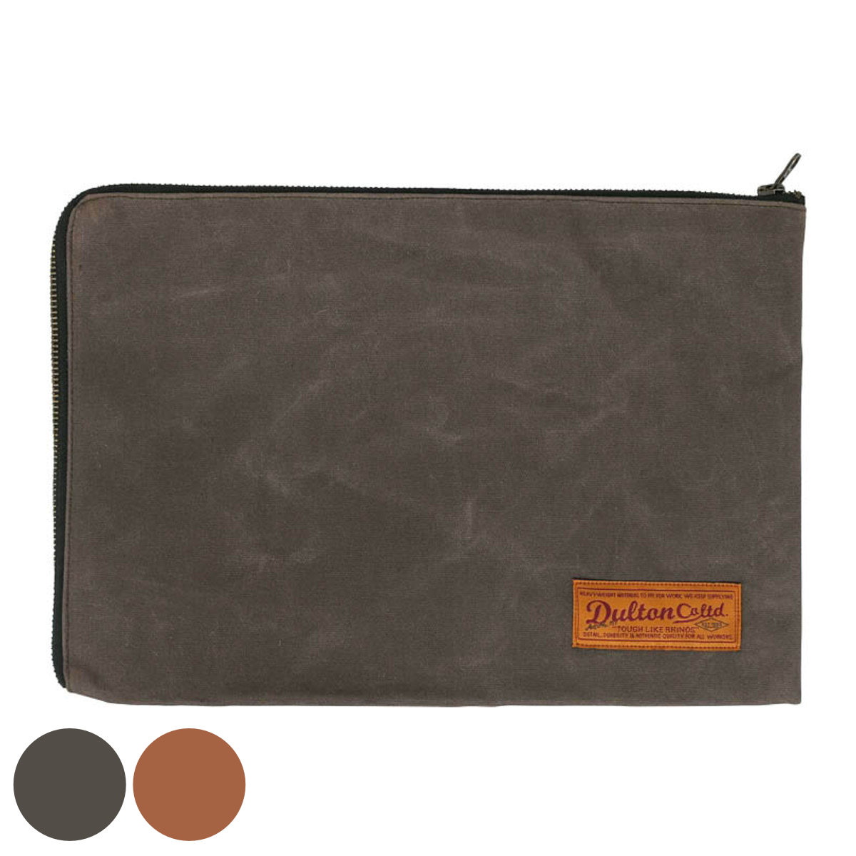 DULTON（ダルトン） ポーチ WAX CANVAS TOOL POUCH Lサイズ フラット
