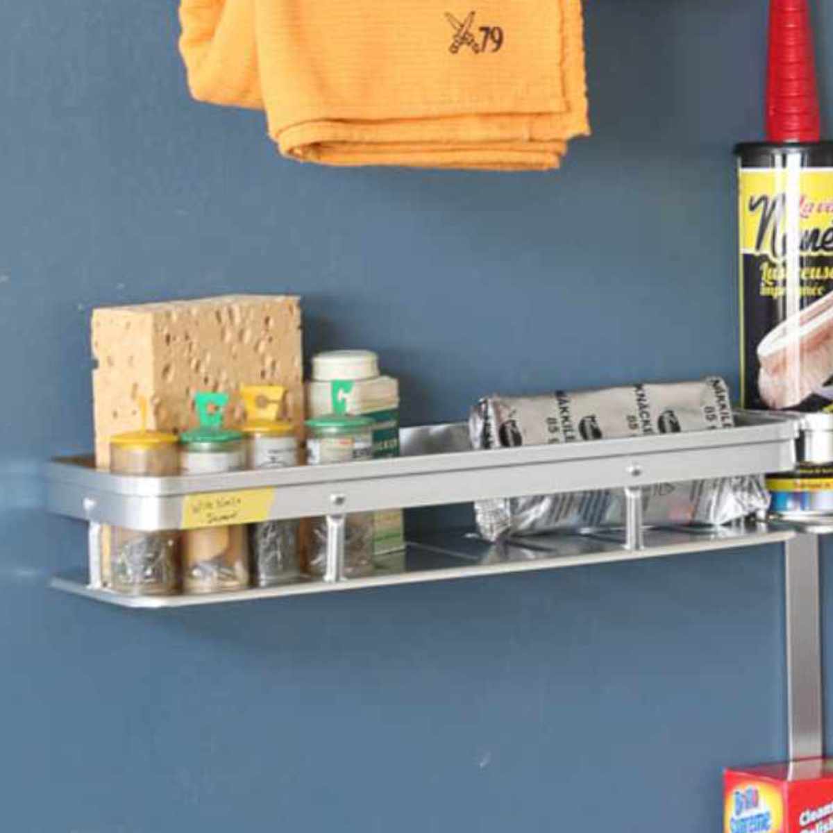 新品 アルミ ウォールラック シェルフ 棚 収納 ダルトン インテリア 小物雑貨 DULTON ONLINE SHOP | ALUMINUM WALL SHELF: ハードウェア & D.I.Y