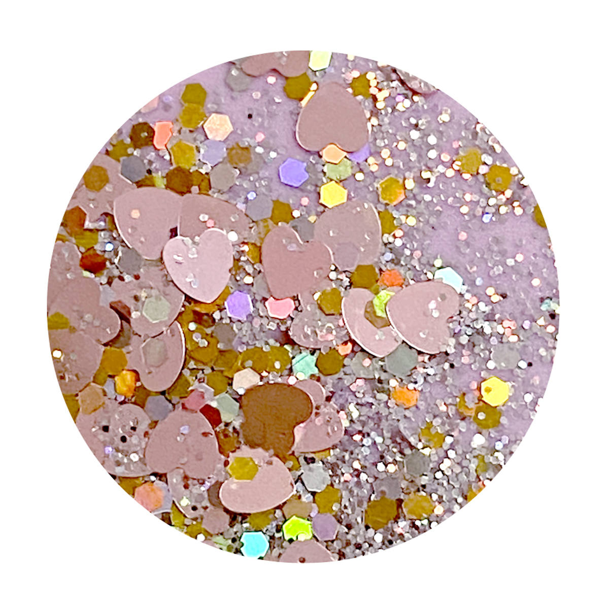 nicott（ニコット） コンパクトミラー 手鏡 グリッターミラー 等倍鏡