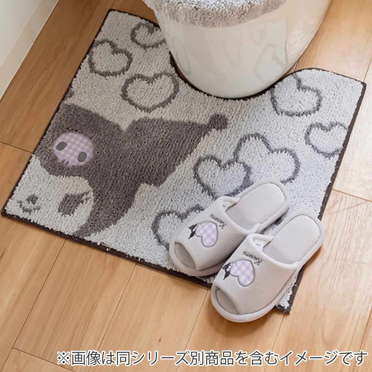 オカ トイレマット サンリオキャラクターズ シュシュ キティ クロミ 約