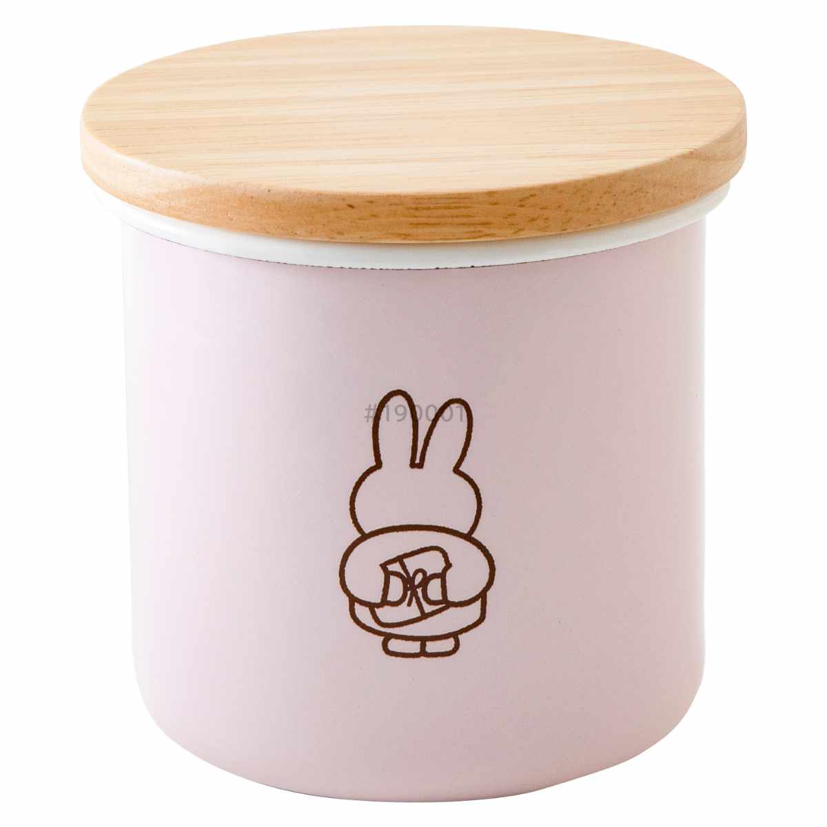 富士ホーロー 保存容器 キャニスター 600ml ミッフィー ホーロー