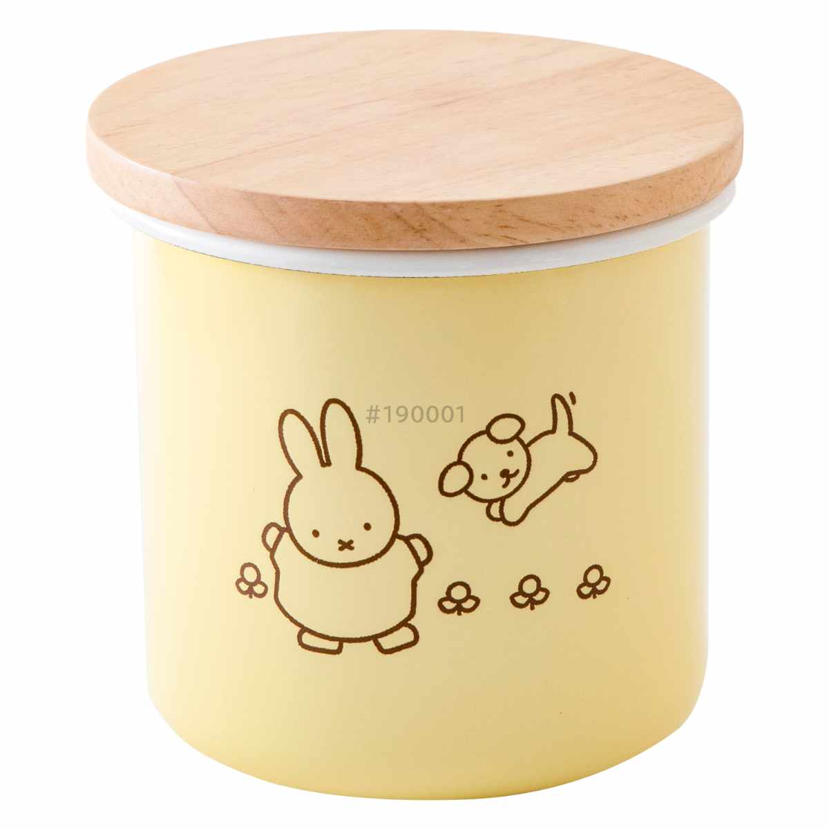 富士ホーロー 保存容器 キャニスター 600ml ミッフィー ホーロー
