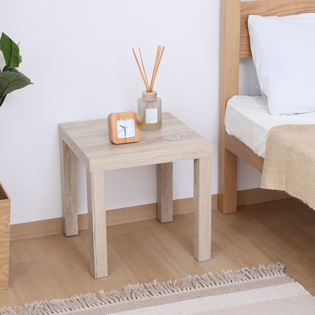 不二貿易（Fuji Boeki） ミニテーブル スクエア 幅40×奥行40×高さ40cm