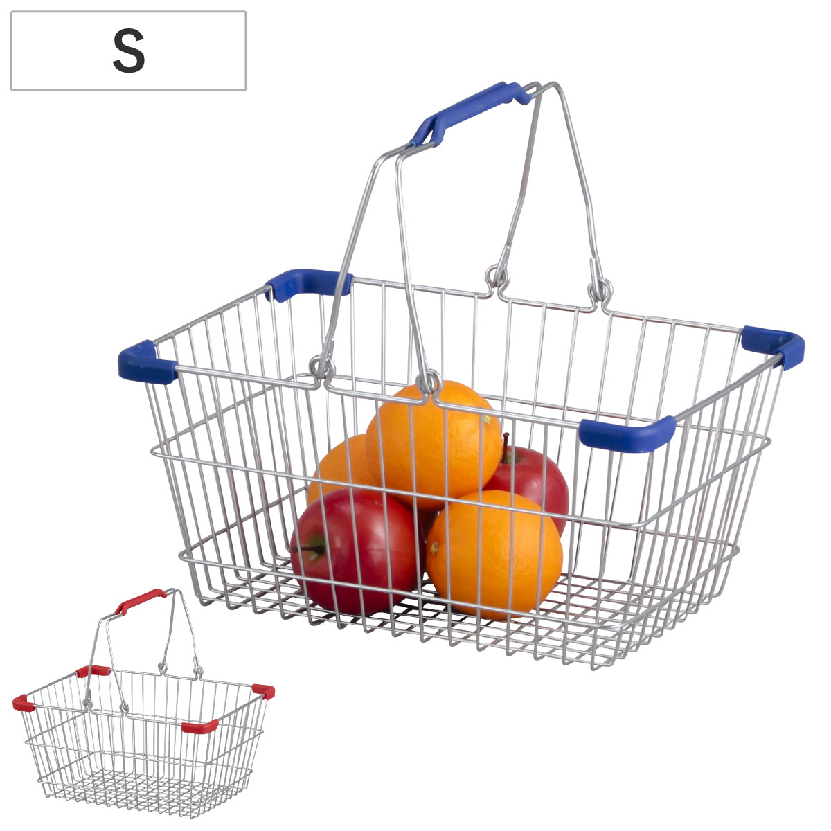 HABITER（アビテ） レジかご ワイヤープラスチック ハンドル S 幅35