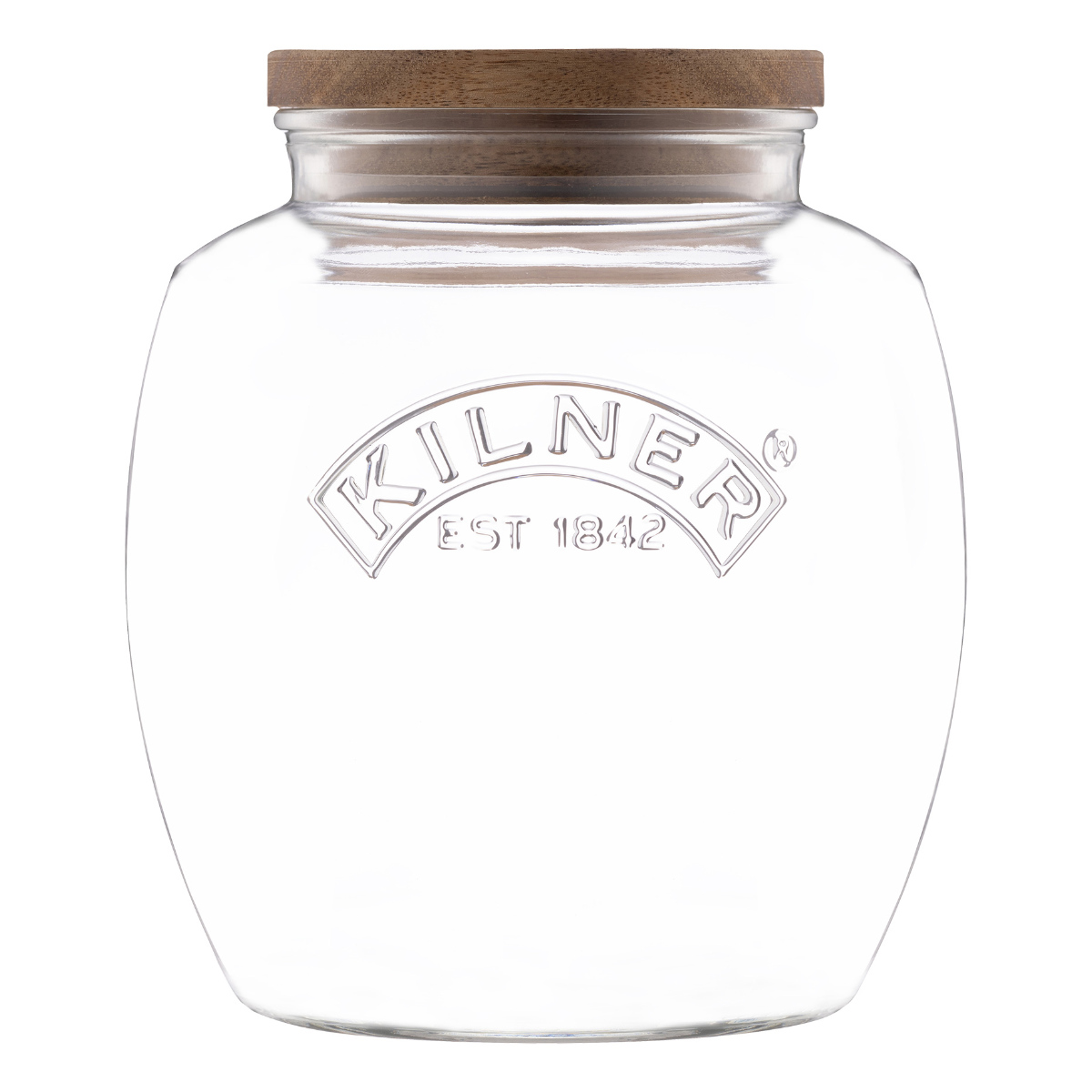 KILNER（キルナー） 保存瓶 木蓋 2L Universal Jar Acacia Wooden Lid