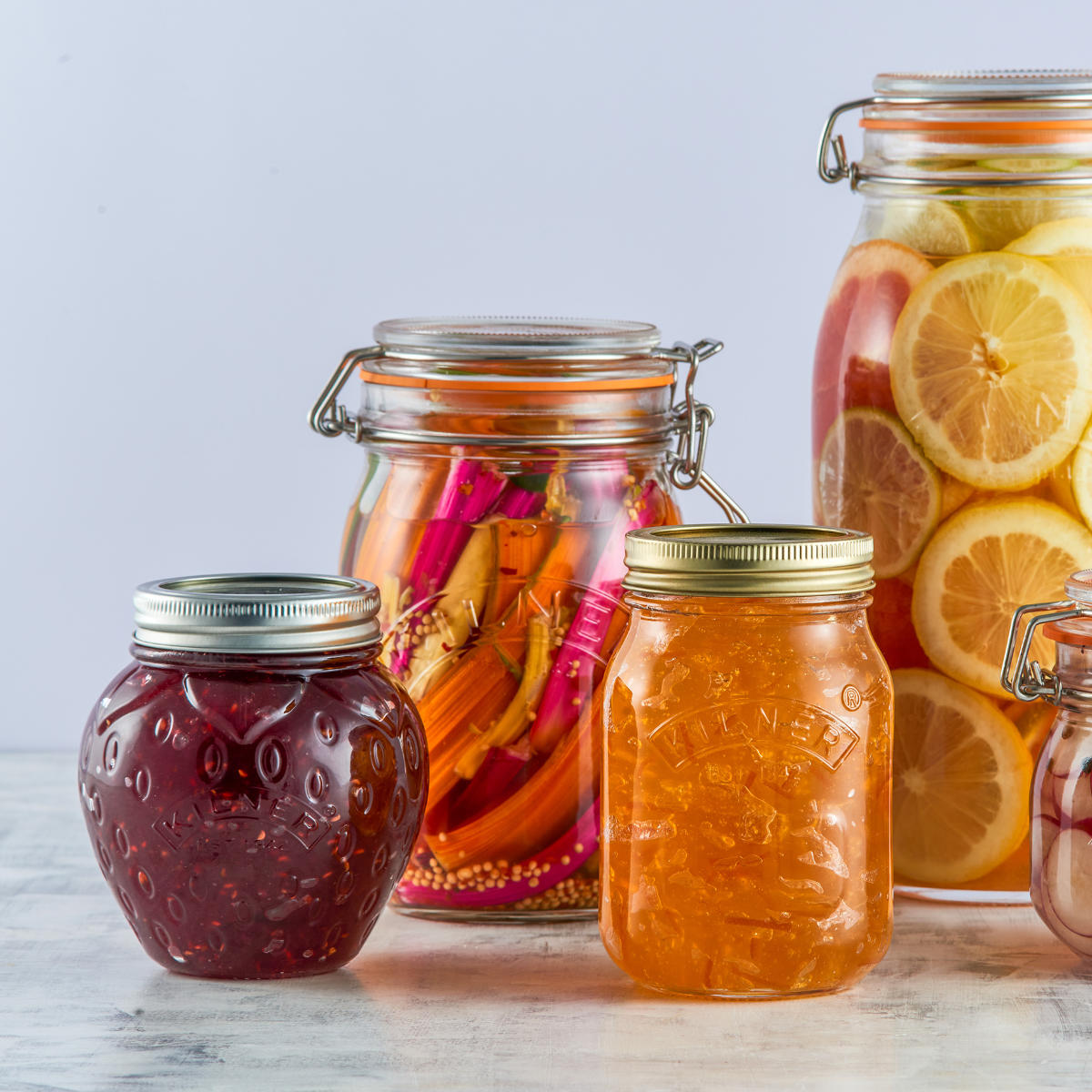 KILNER（キルナー） 保存瓶 2個セット Kilner 400ml Fruit Preserve