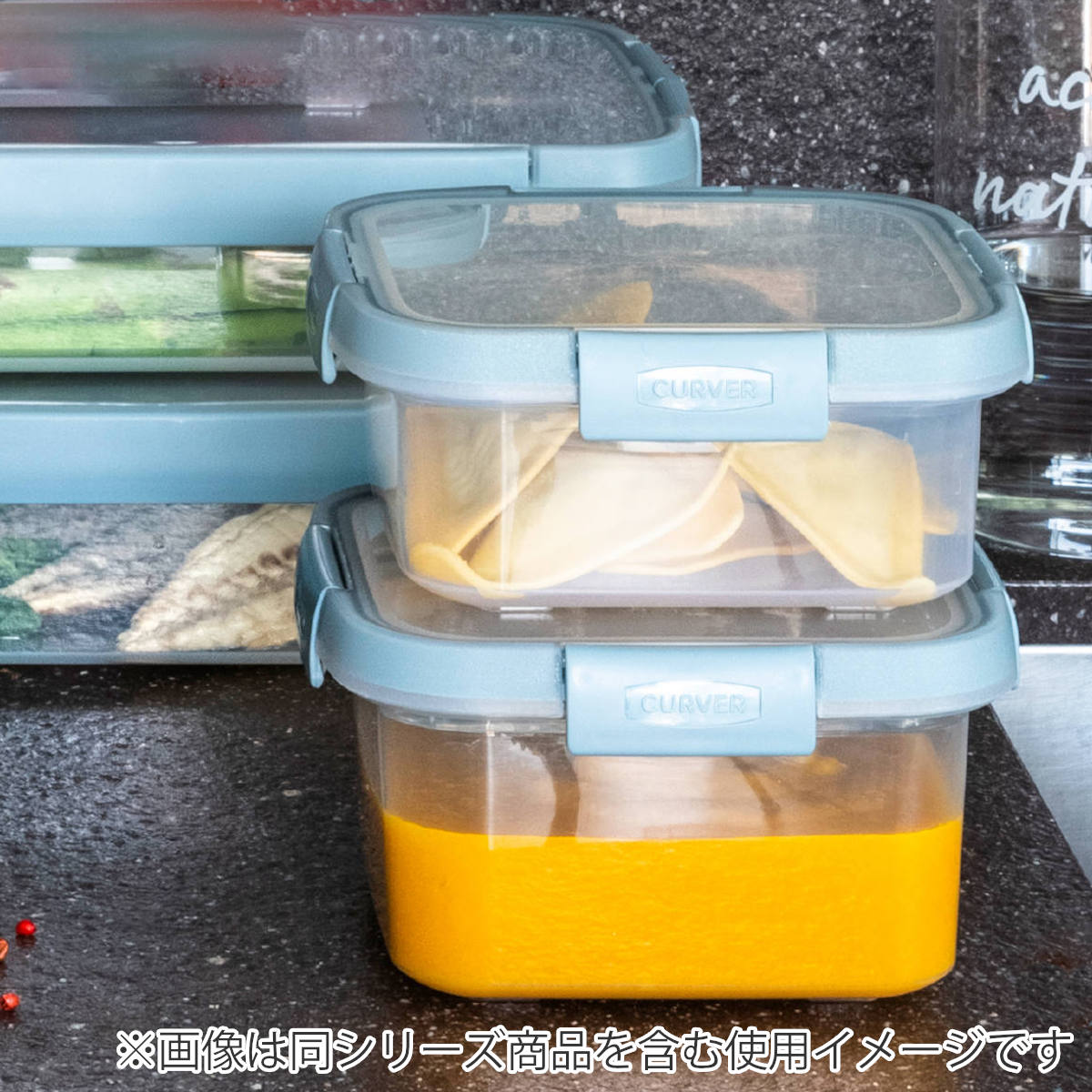 保存容器 Smart Fresh スマートフレッシュ 正方形 900ml