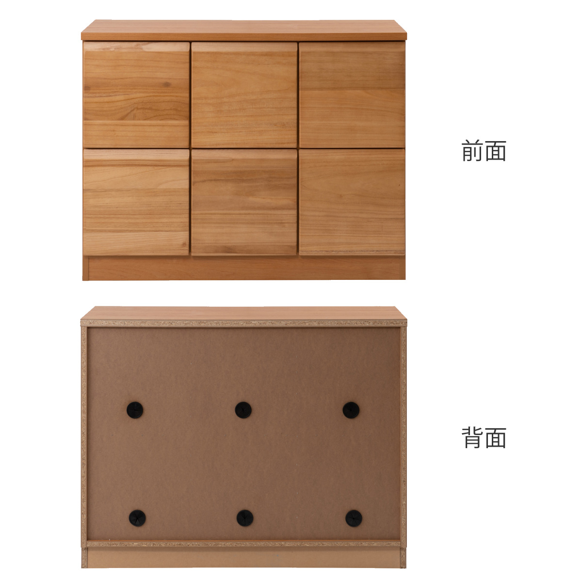 桐 キャビネット 幅107.5cm 扉タイプ 日本製 完成品 （ 棚 ラック 扉