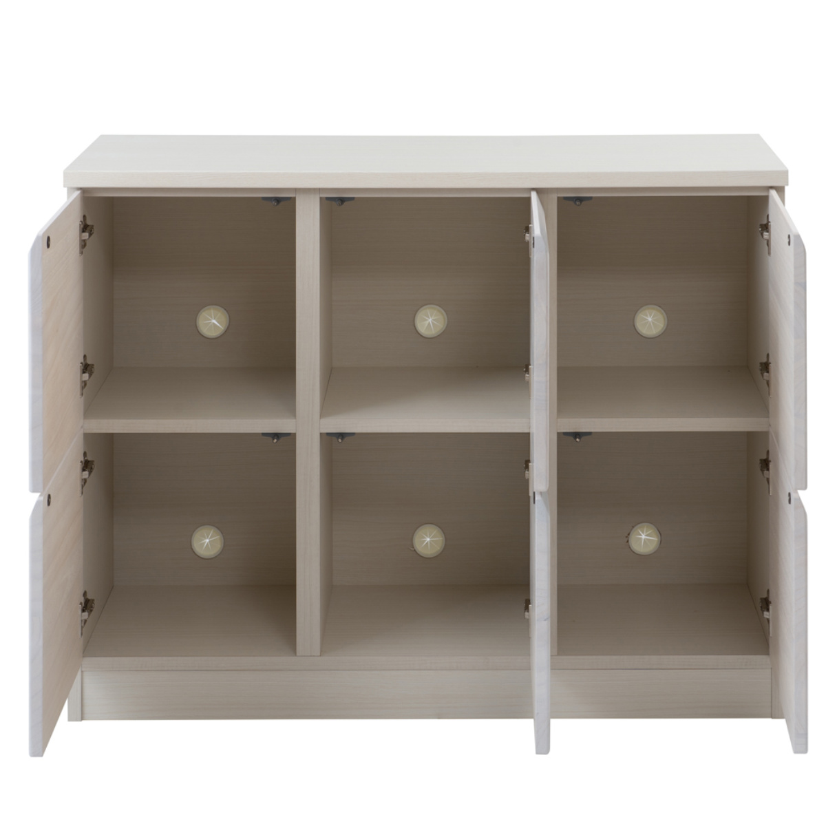 桐 キャビネット 幅107.5cm 扉タイプ 日本製 完成品 （ 棚 ラック 扉