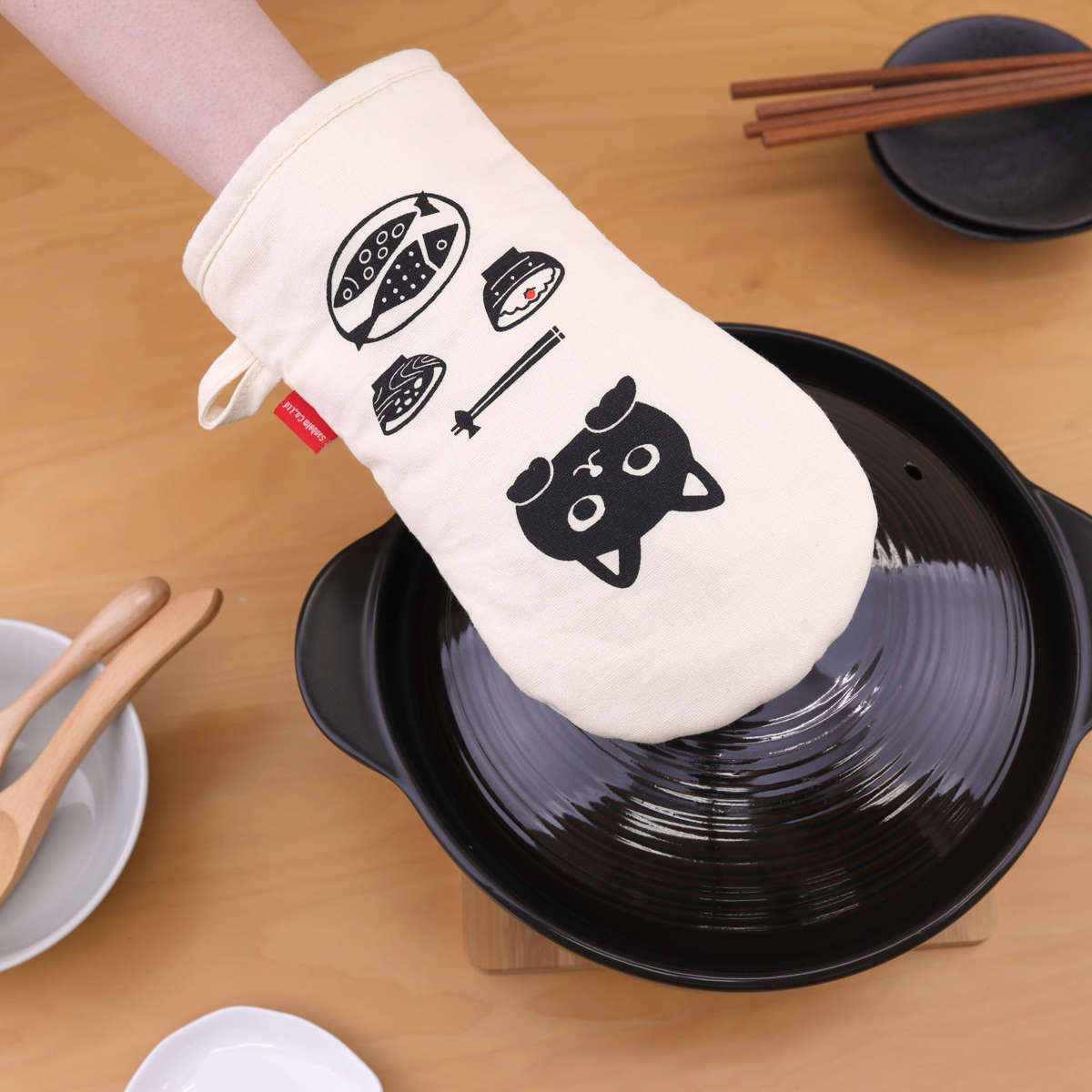 ミトン キャンバスミトン 鍋掴み （ キッチンミトン キッチングローブ