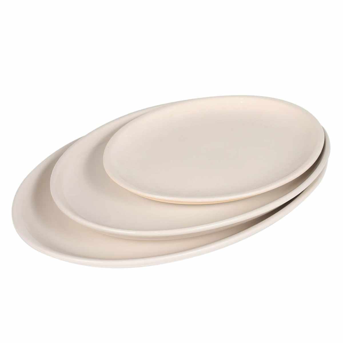 DULTON（ダルトン） プレート LAND OVAL PLATE 350 4枚セット