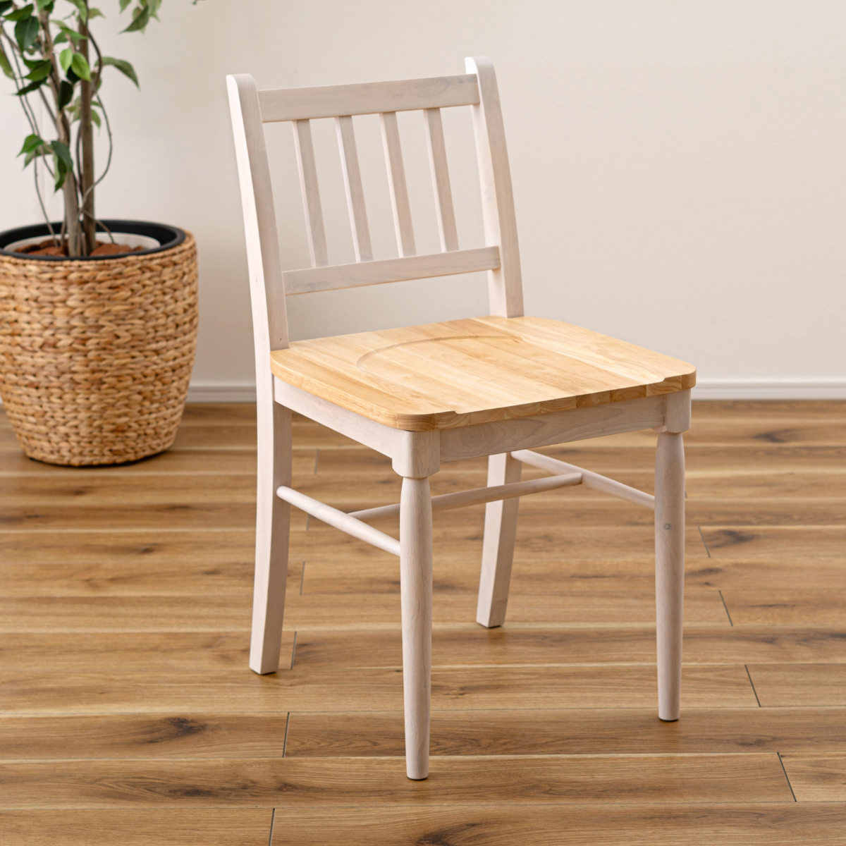 フレンチカントリー風チェア(1) 東谷 ダイニングチェア 座面高45cm フレンチカントリー風 （ 天然木