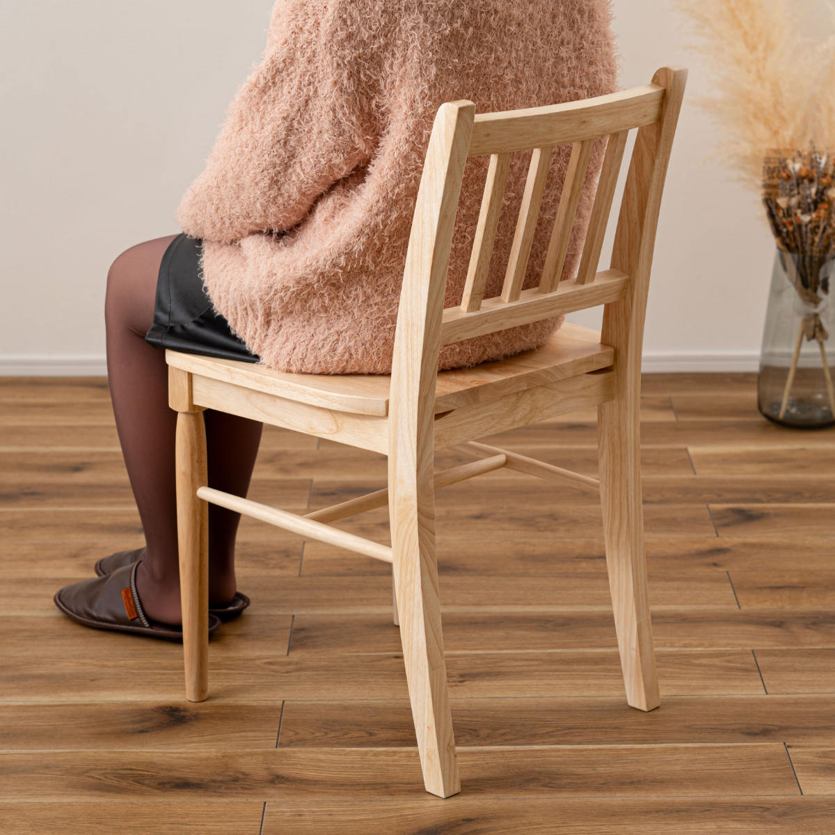 東谷 ダイニングチェア 座面高45cm フレンチカントリー風 （ 天然木