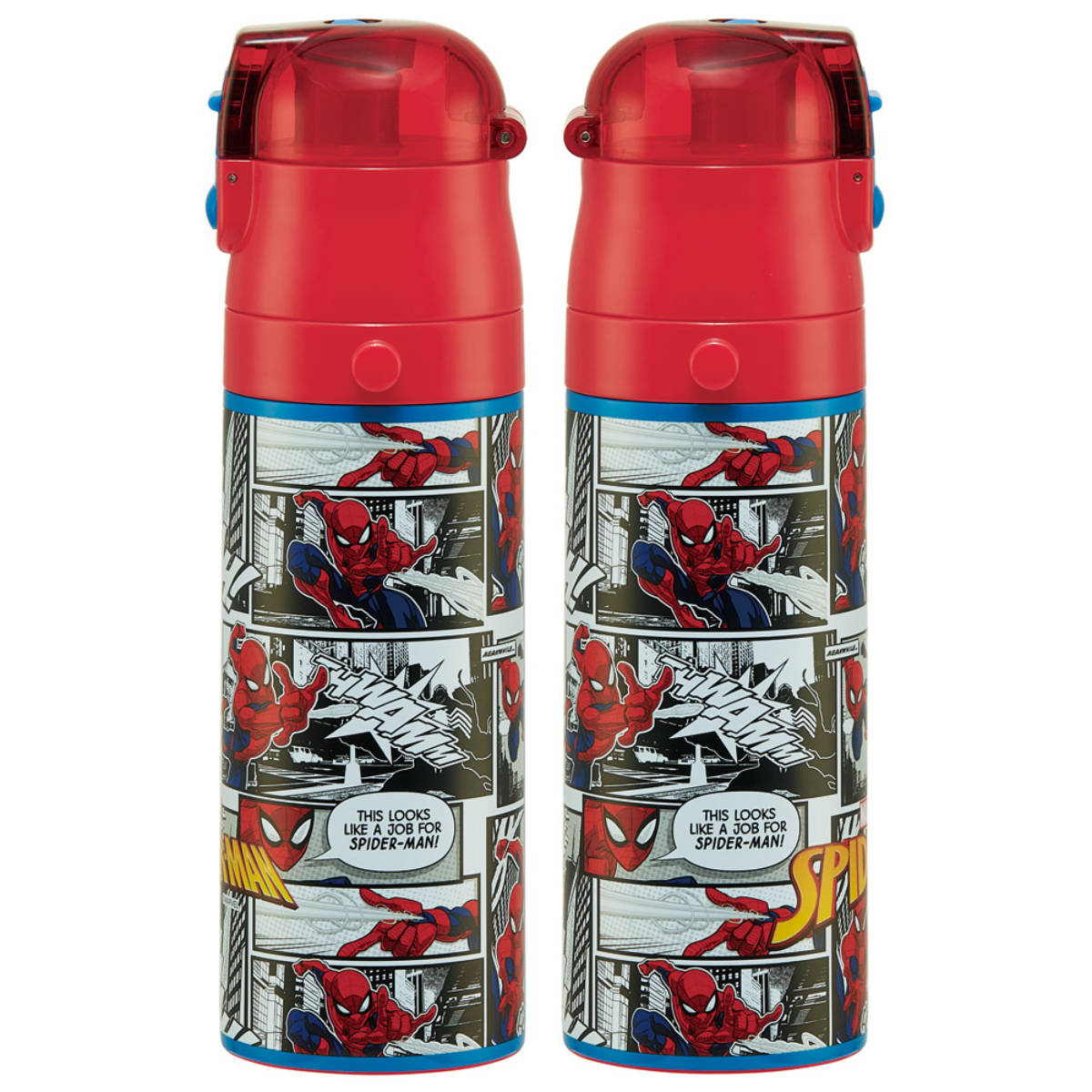 水筒 470ml 超軽量2WAYステンレスボトル スパイダーマン25