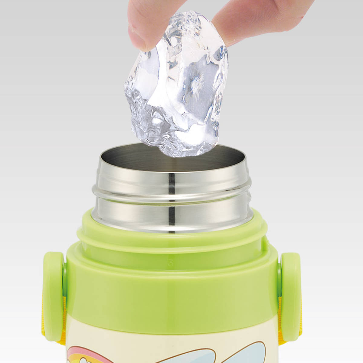 スケーター 水筒 470ml 超軽量2WAYステンレスボトル カービィ