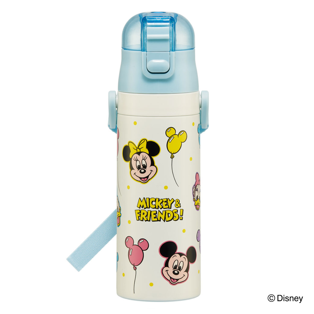 スケーター 水筒 470ml 超軽量ダイレクトボトル ミッキー＆フレンズ
