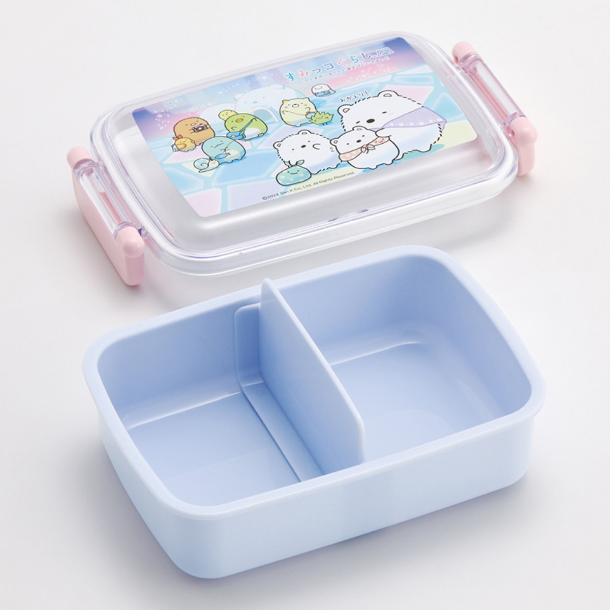 スケーター 弁当箱 1段 450ml 抗菌ふわっとタイトランチ すみっコ