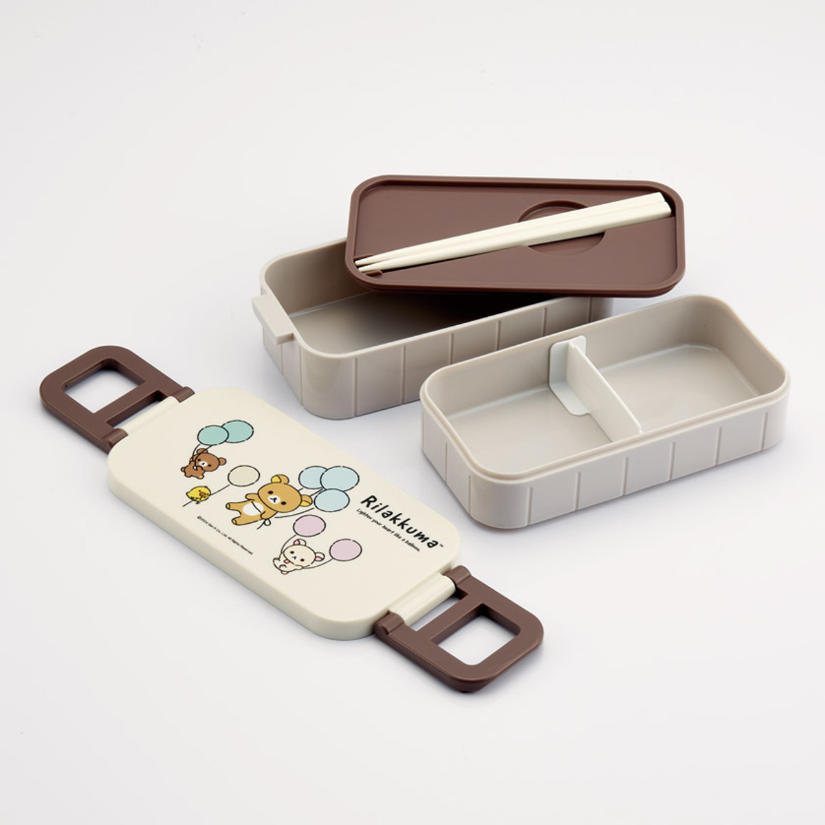 スケーター 弁当箱 2段 600ml 抗菌タイトランチボックス