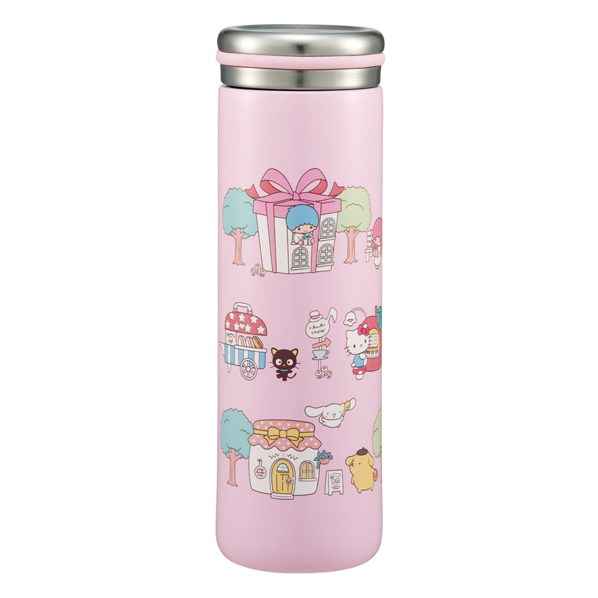 スケーター 水筒 450ml ステンレスマグボトル MX village