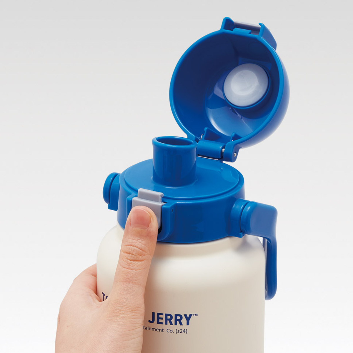 スケーター 水筒 1L ハンドル付ダイレクトボトル トムジェリおひるね