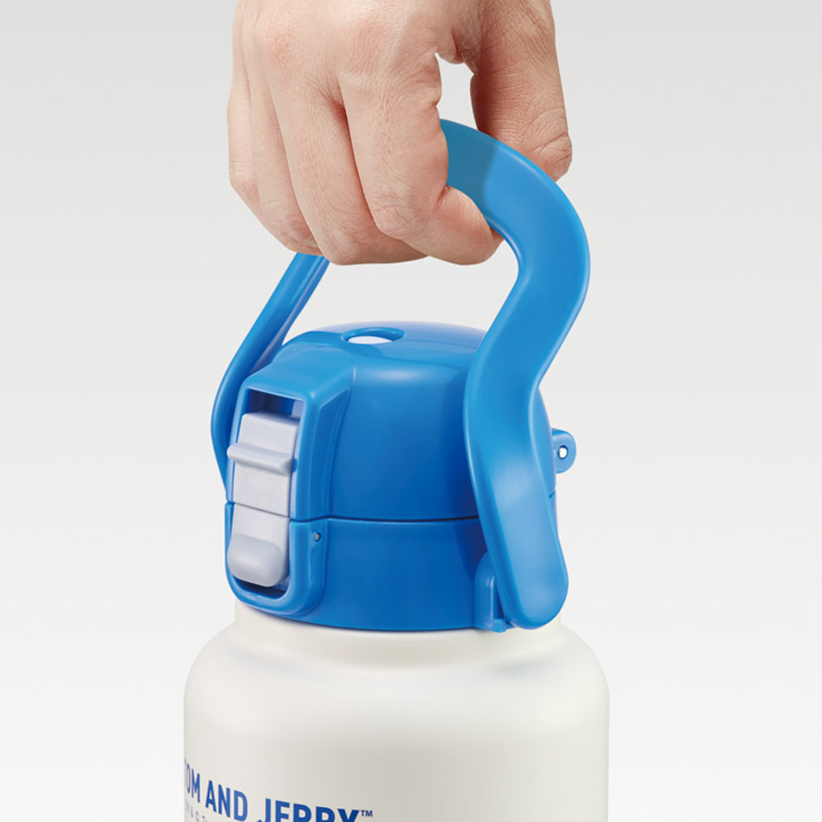 スケーター 水筒 1L ハンドル付ダイレクトボトル トムジェリおひるね