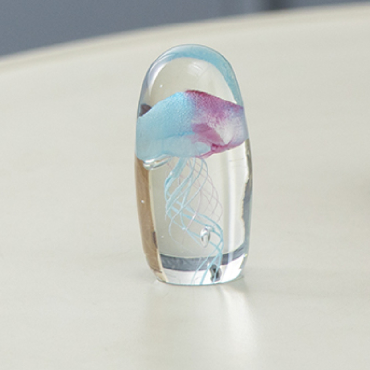藤栄 ガラスインテリアオブジェ（Glass interior objects） クラゲ S