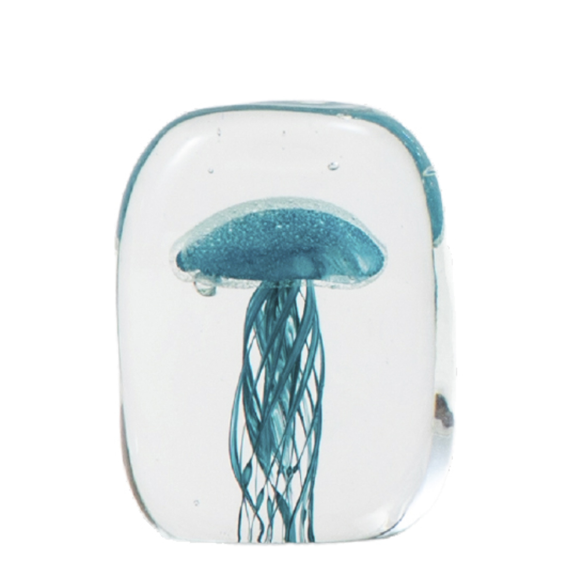 藤栄 ガラスインテリアオブジェ（Glass interior objects） クラゲ M