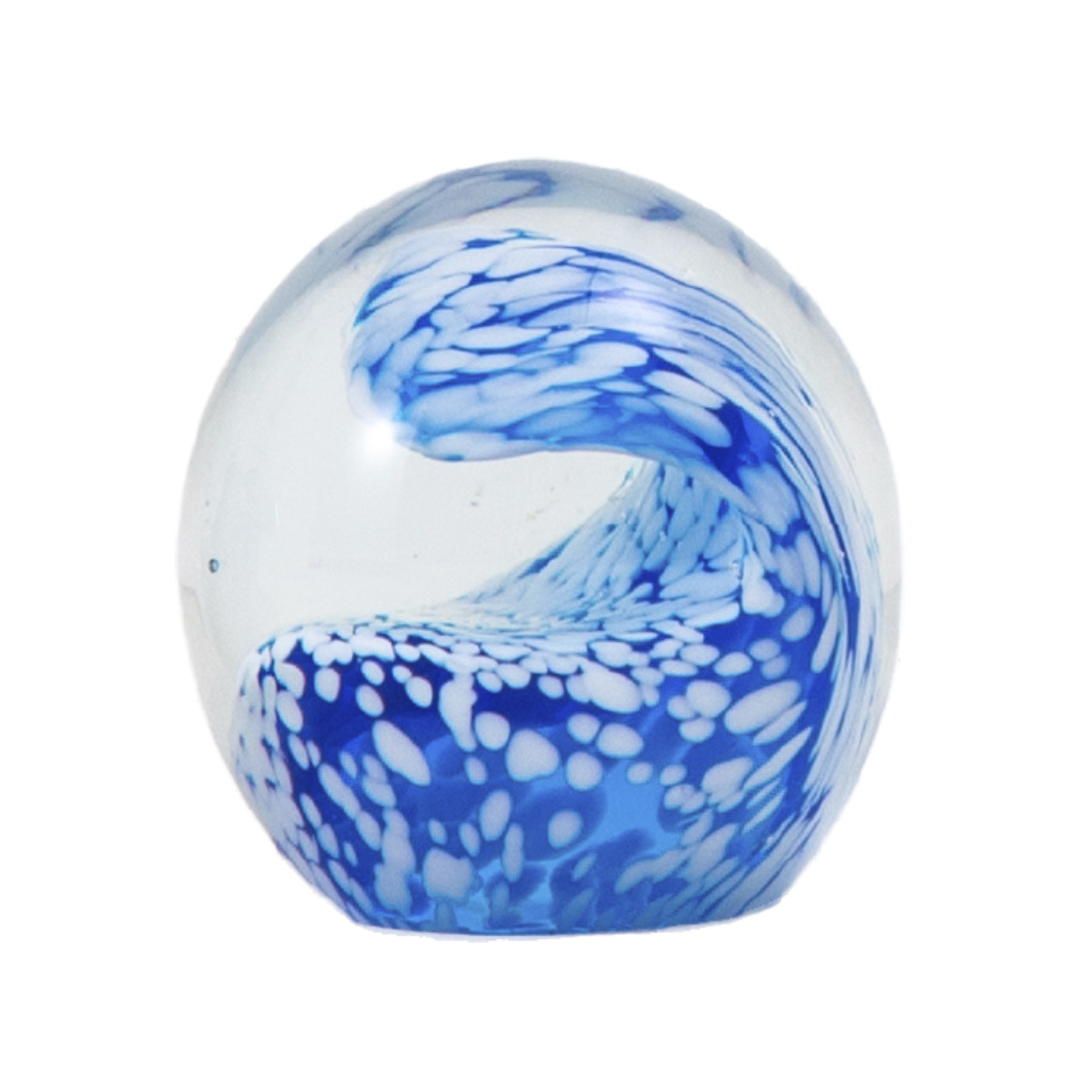 藤栄 ガラスインテリアオブジェ（Glass interior objects） ウェーブ