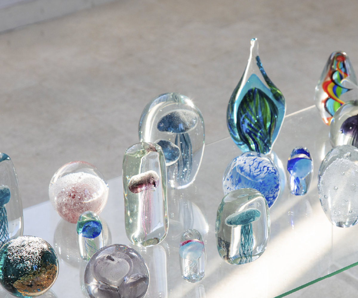 藤栄 ガラスインテリアオブジェ（Glass interior objects