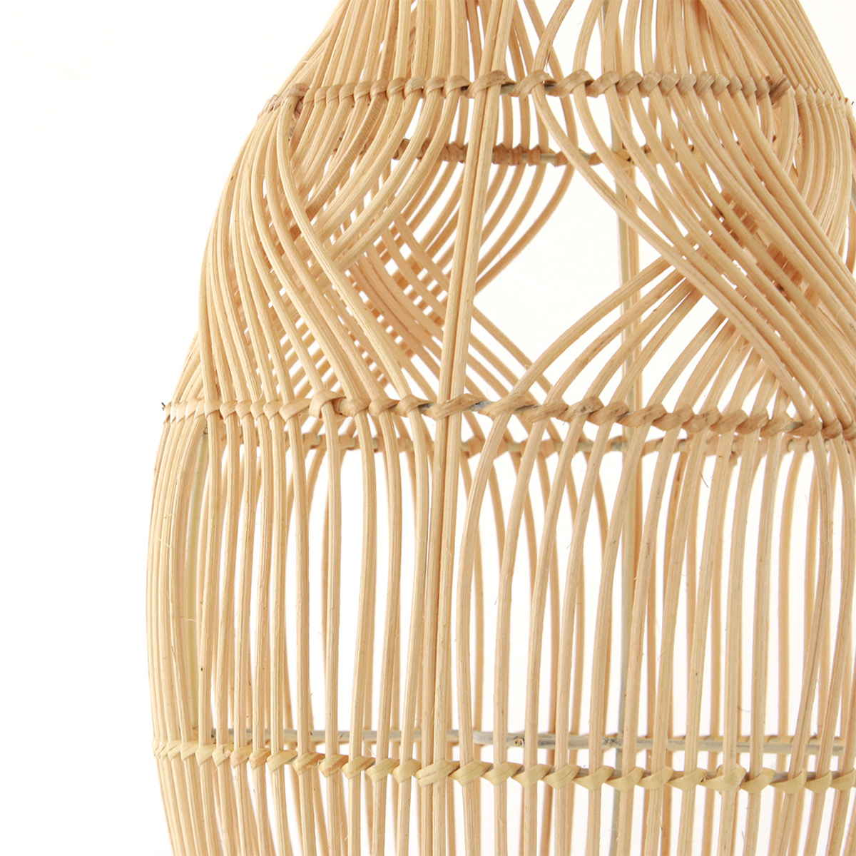 ラタンスタンドランプ ツイスト LED対応 フロアライト （ ラタン 籐