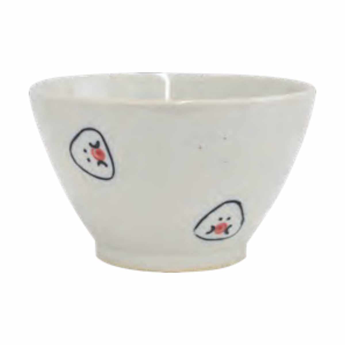 茶碗 ぎゅっとおにぎりさん 小丼 （ 12cm 陶磁器 波佐見焼 日本製 電子
