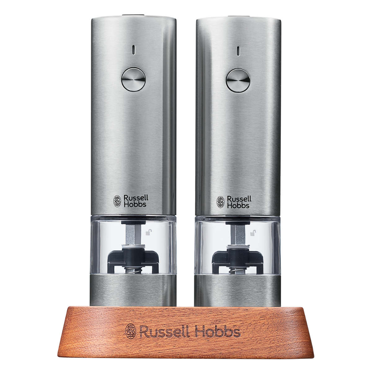【新品未使用】Russell Hobbsラッセルホブス 電動ミル 充電式 RUSSELL HOBBS（ラッセルホブス） 特典付き 充電式 電動ミル 2本セット