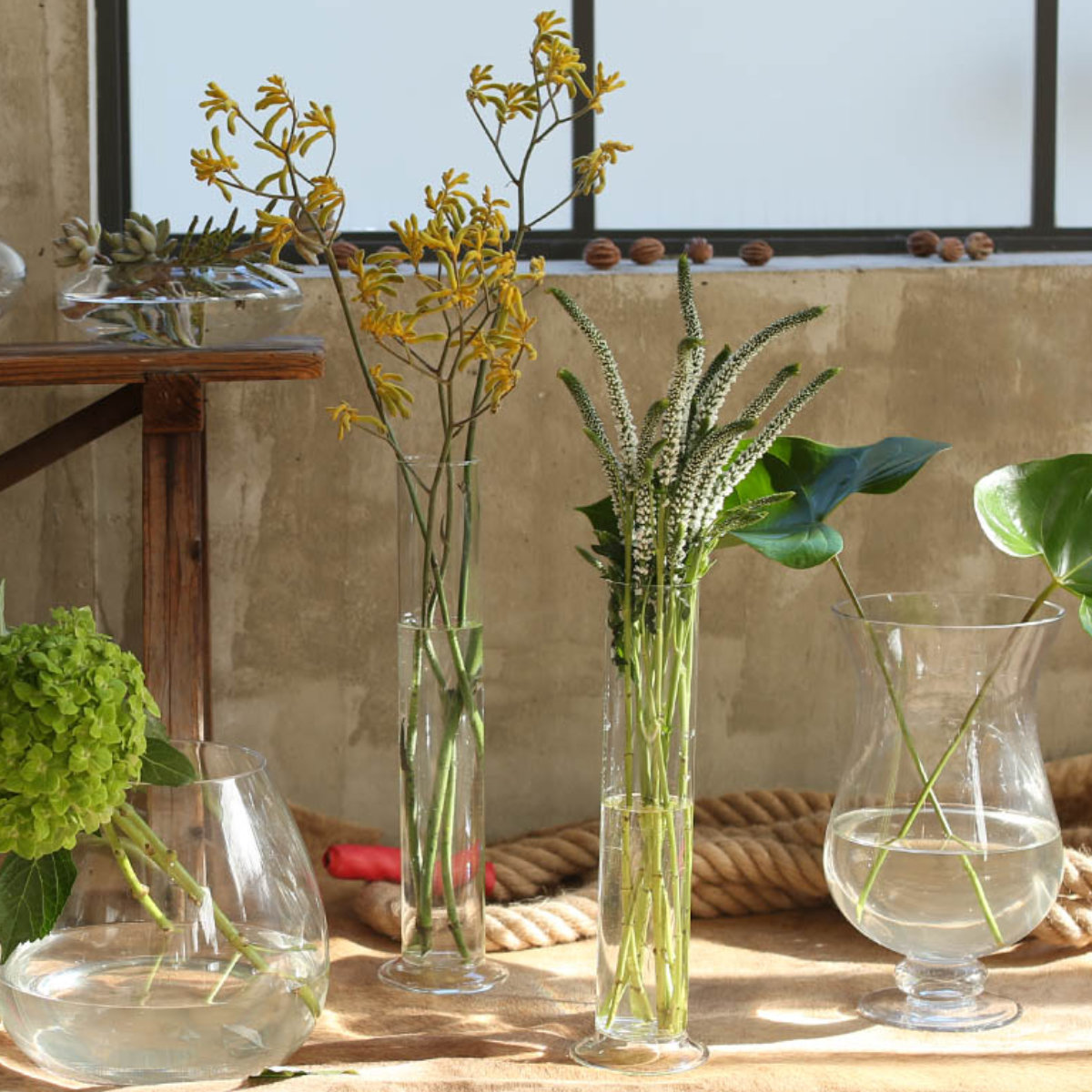 【新品／未使用】DULTON ダルトン　ガラス花瓶セット DULTON（ダルトン） 花瓶 GLASS VASE PROBETA M （ 花ビン 花びん 花器