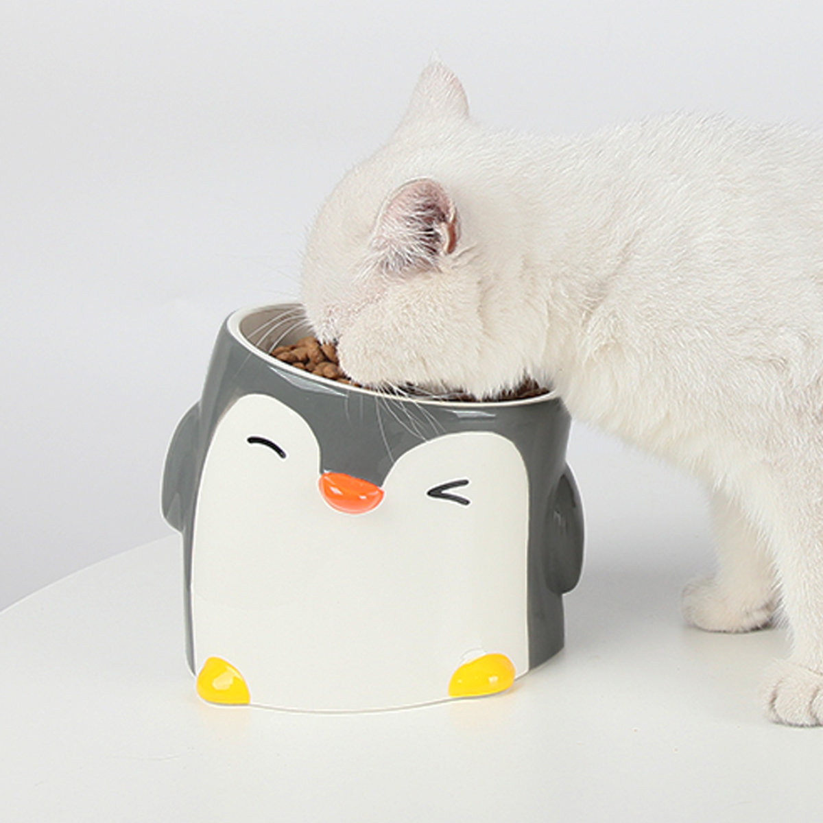 猫用キャンディーボウル お菓子入れ キャンディー皿 猫形ボウル - 幸運