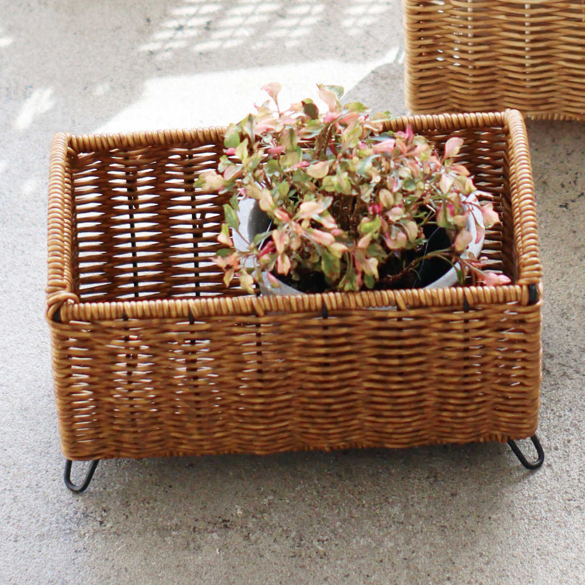 鉢カバー ユティル ロングポットカバー S （ プランターカバー ポット