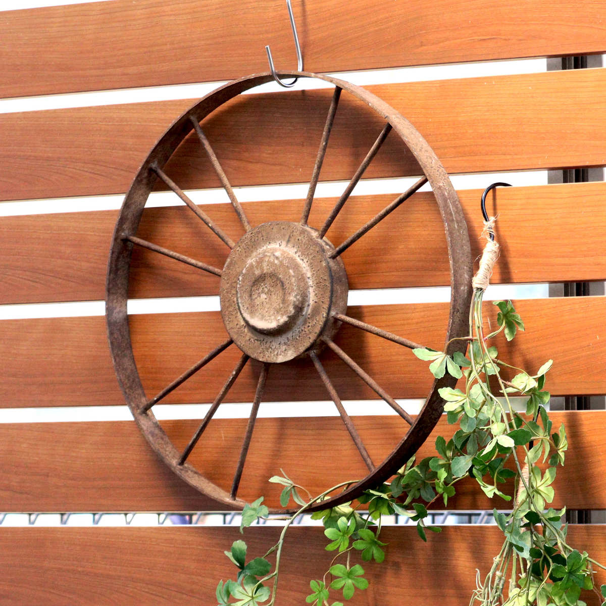 ガーデンオーナメント ヴィンティー ホイール M （ ガーデニング雑貨