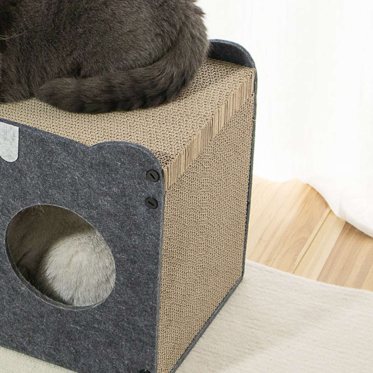 ペットハウス 猫 にゃんずハウス （ 爪研ぎ つめとぎ 猫用 爪とぎ