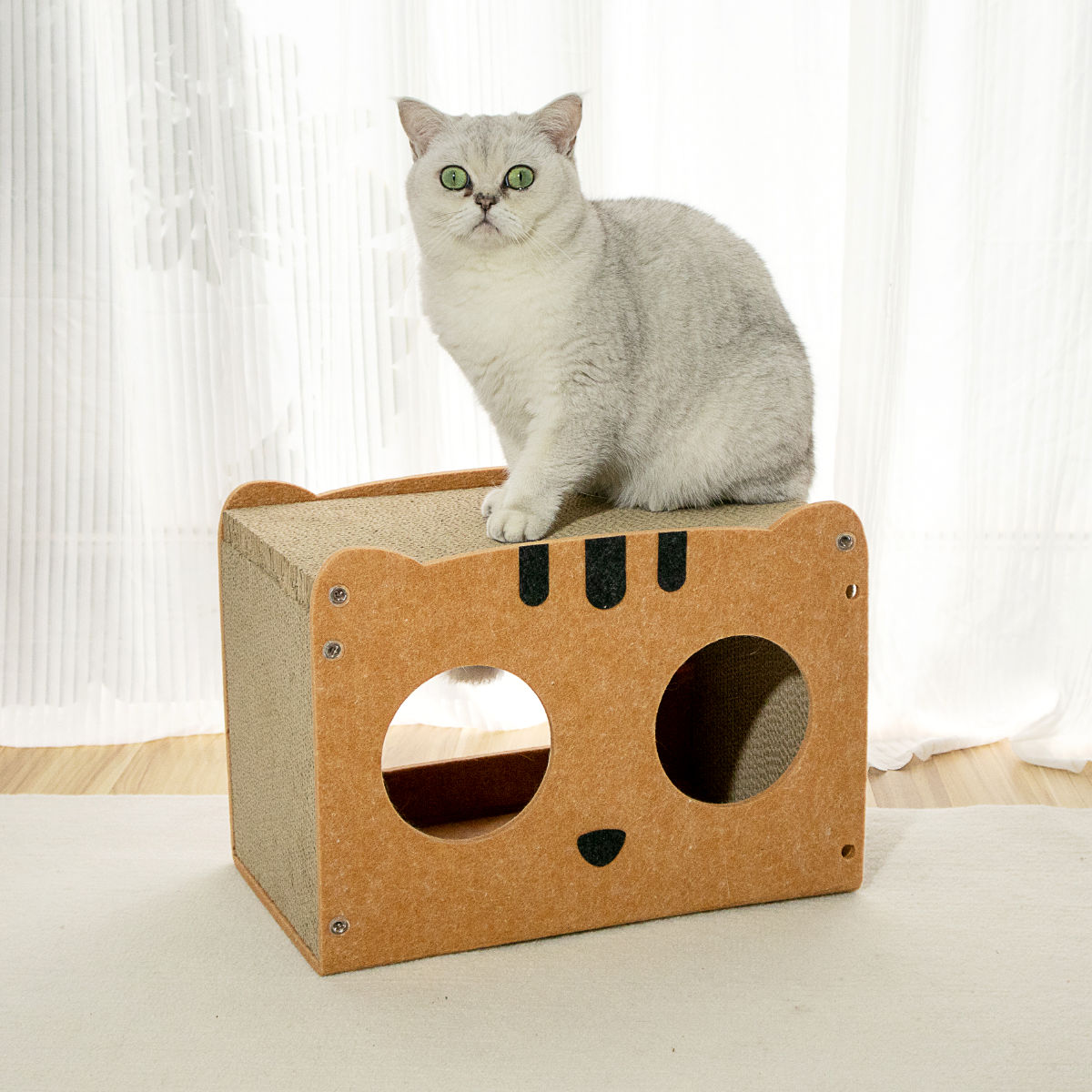 ペットハウス 猫 にゃんずハウス （ 爪研ぎ つめとぎ 猫用 爪とぎ