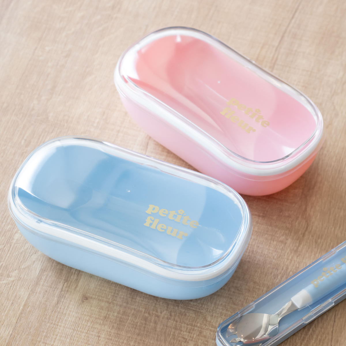 弁当箱 600ml プチフルール オーバル 1段 ランチボックス （ お弁当箱