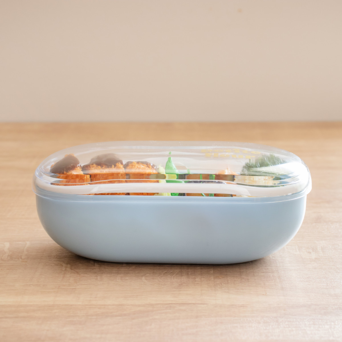 弁当箱 600ml プチフルール オーバル 1段 ランチボックス （ お弁当箱