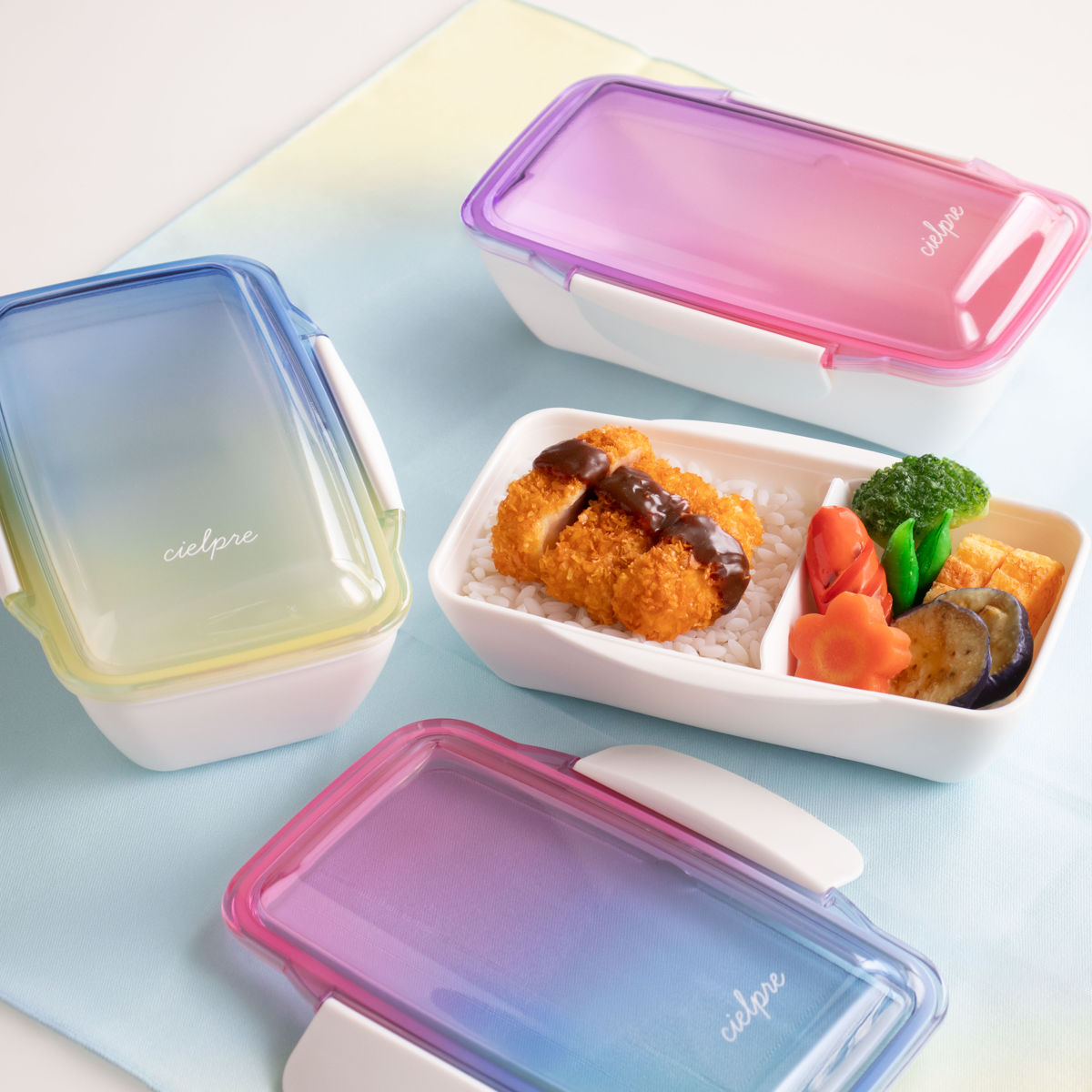 弁当箱 500ml シエルプレ 1段 ランチボックス （ Cielpre お弁当箱 食