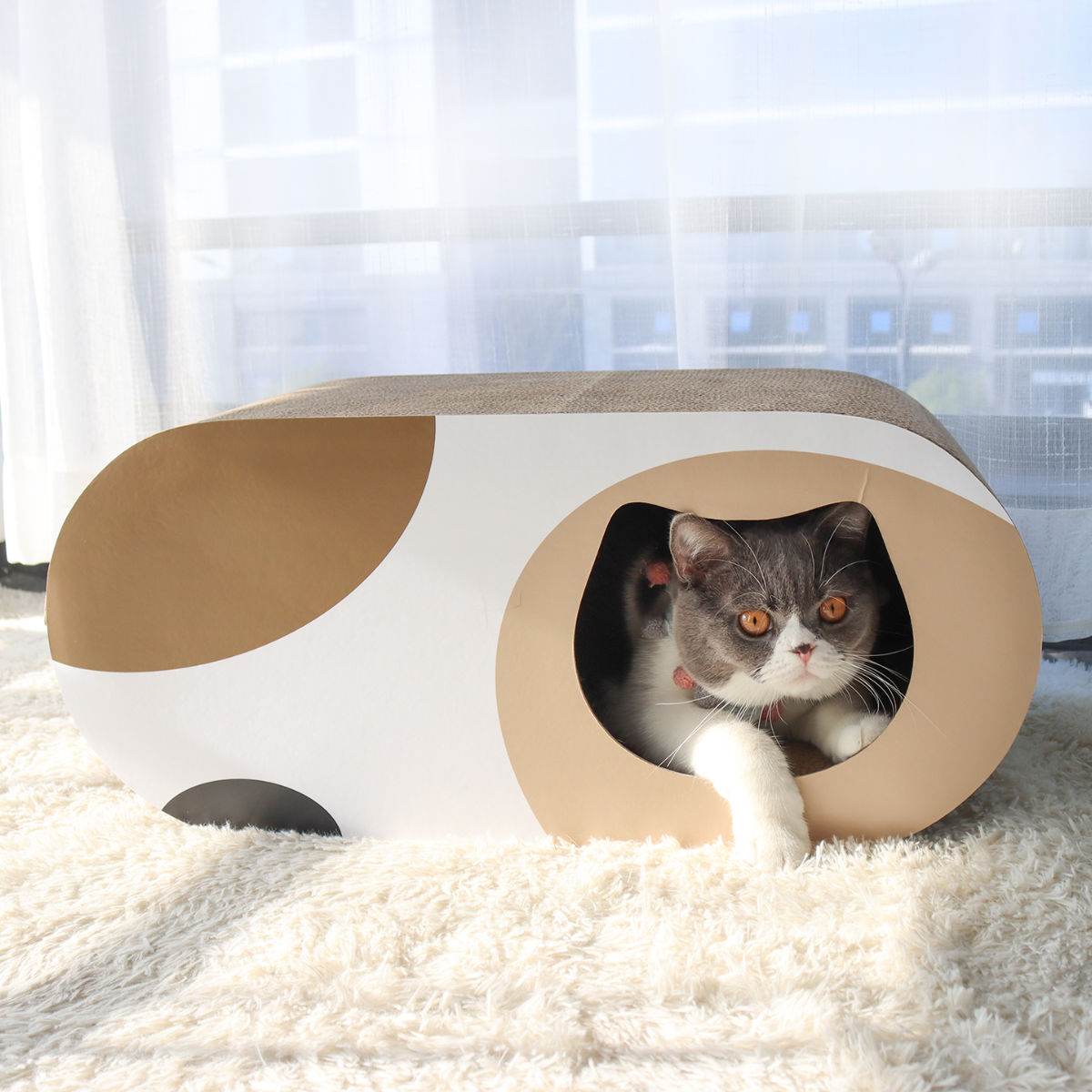 今枝商店 ペットハウス ラタン 猫ちぐら 籐家具 幅45cm （ ペット