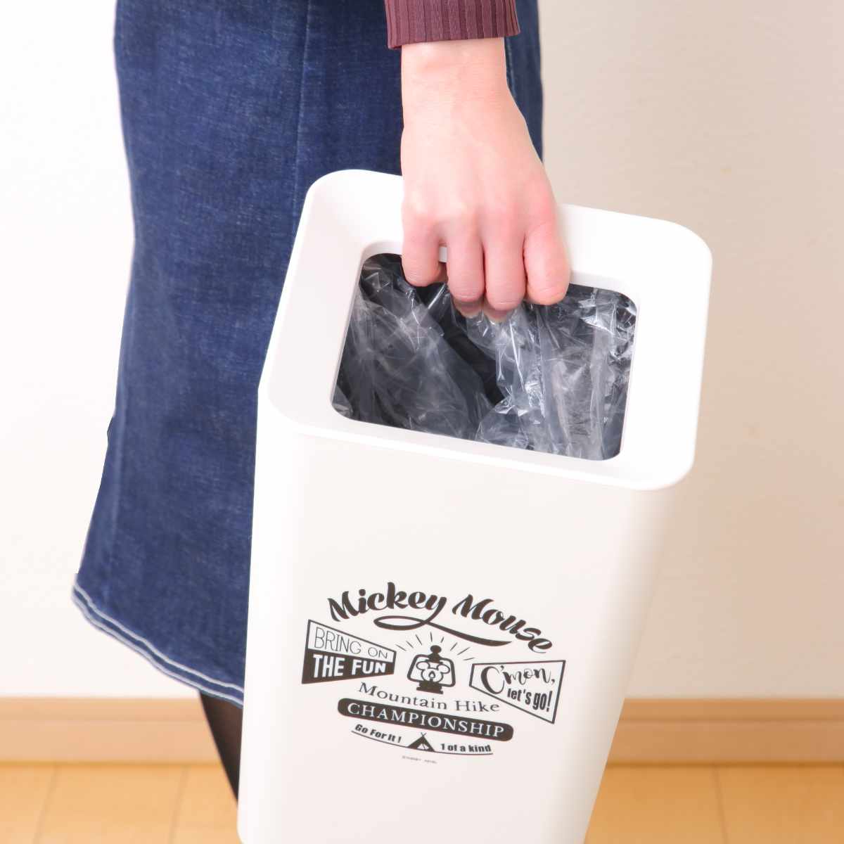 ゴミ箱 6.6L ルクレール ミッキーマウス ...の詳細画像5