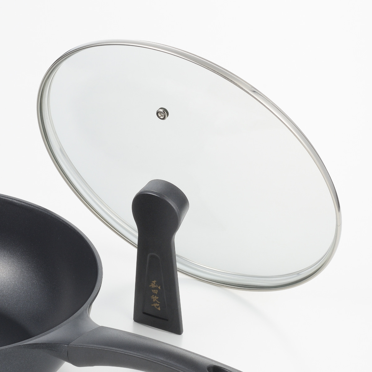 ヨシカワ フライパン 28cm 深型 IH対応 ガラス蓋付き 菰田欣也監修