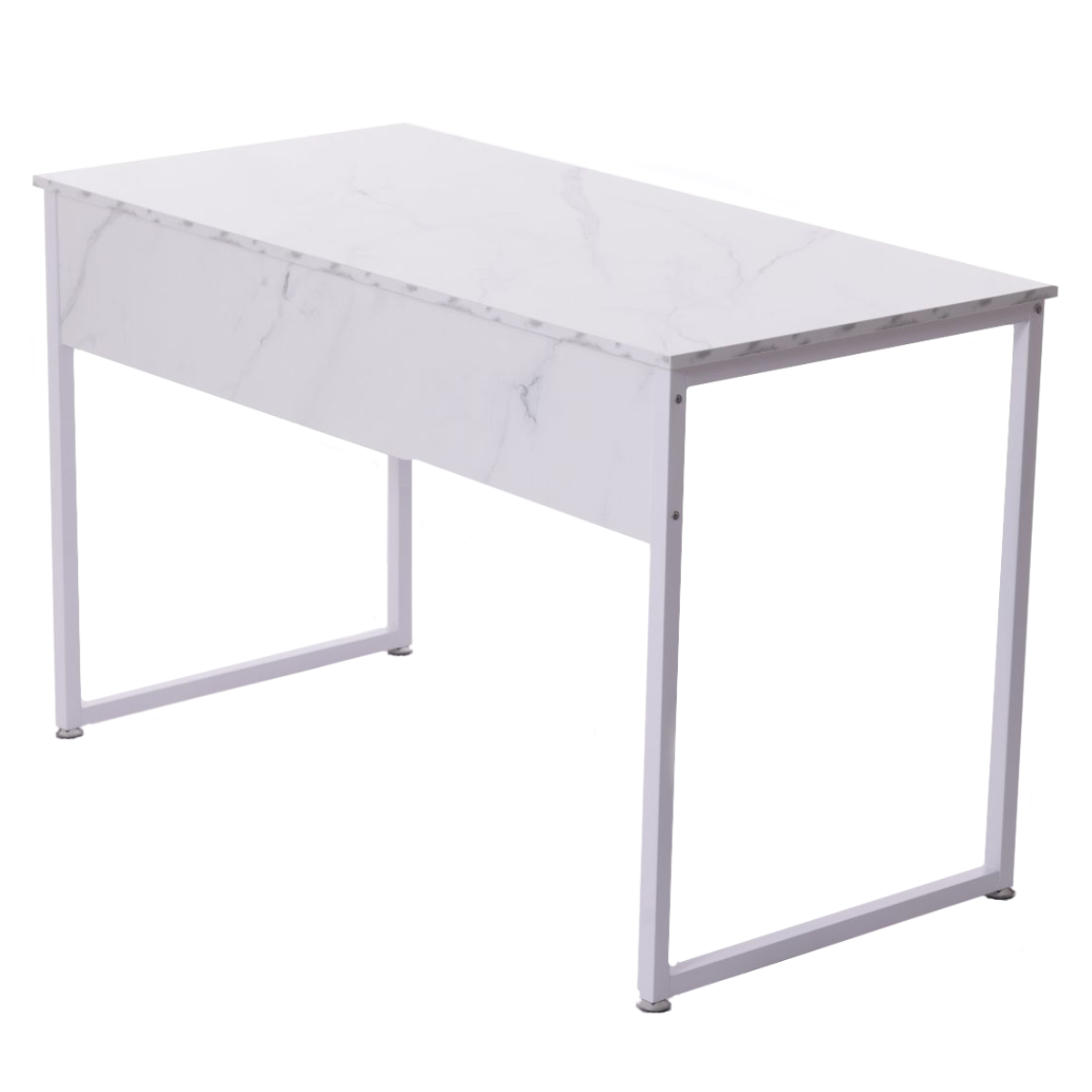 セルタン ワークデスク 幅120×奥行60cm シンプルデスク 大理石調 木目