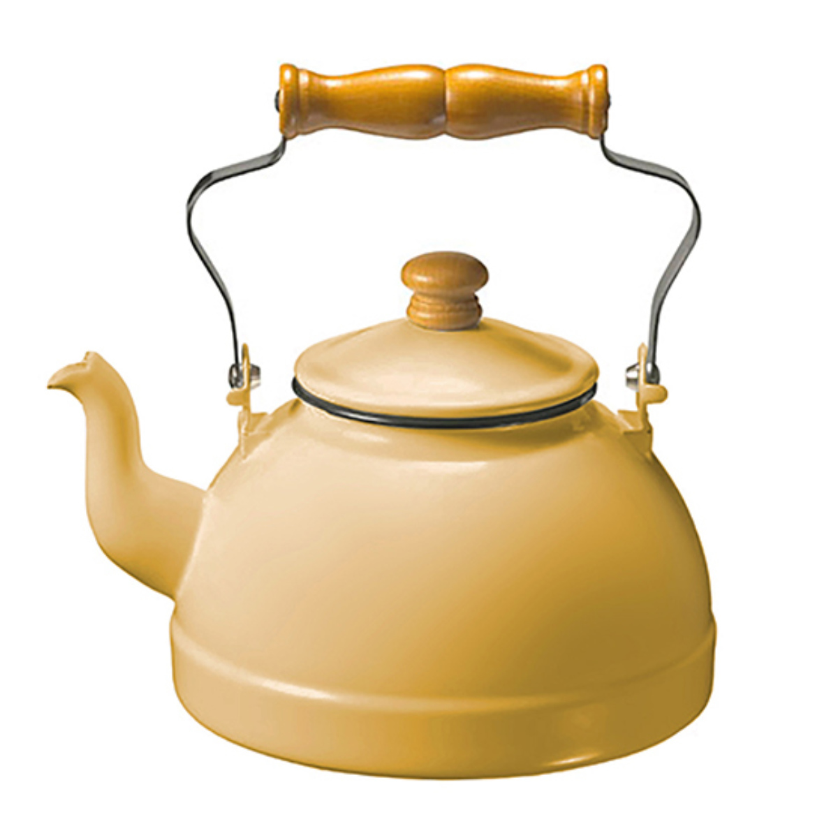 月兎印 ケトル 2.2L ホーロー製 日本製 （ IH対応 ガス火対応 ホーロー