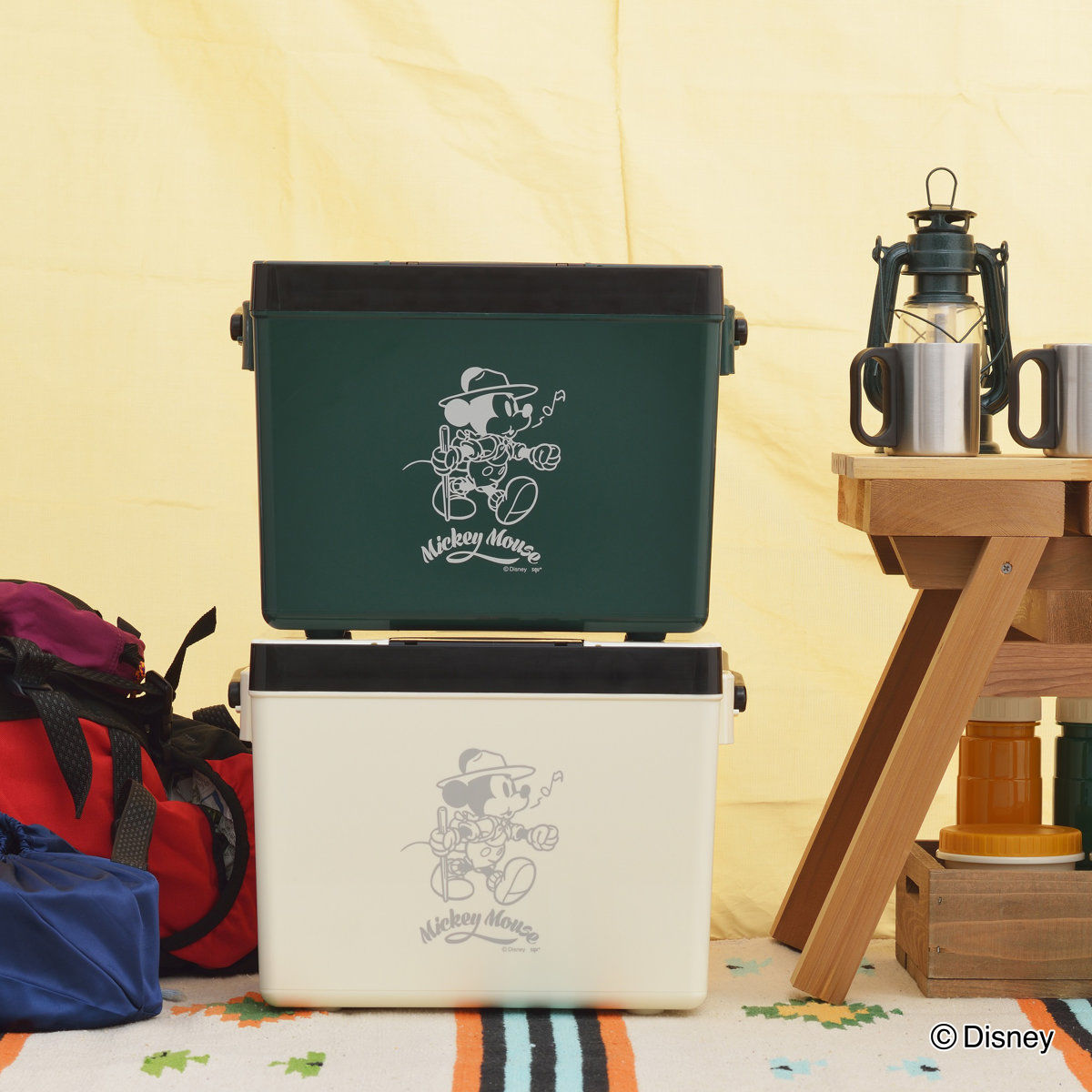 SANKA クーラーボックス 12L ディズニークールボックス2 ミッキー プー