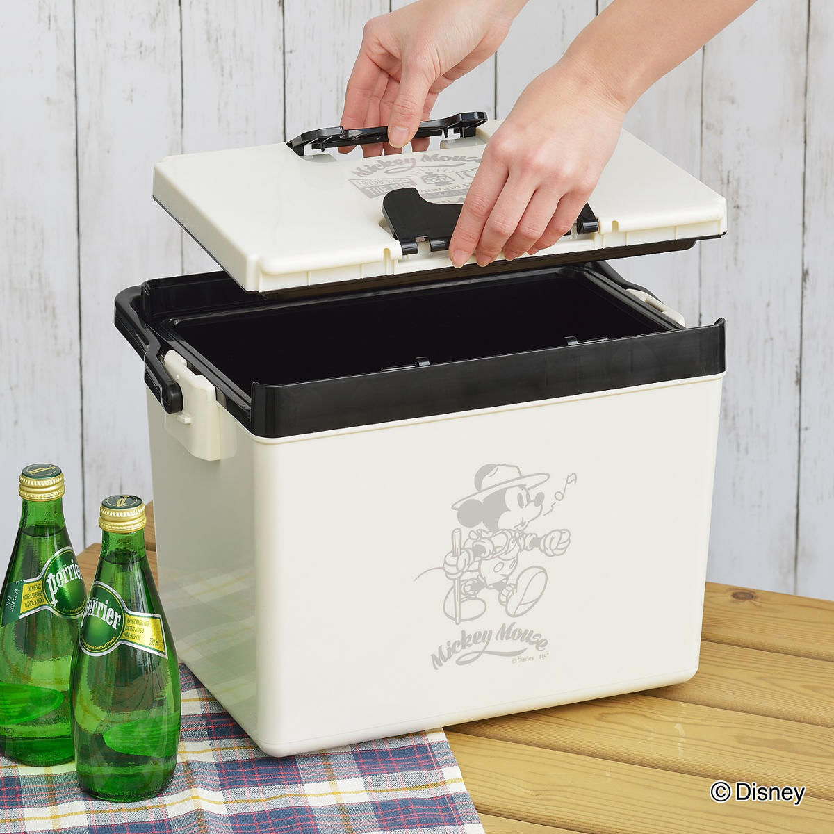 SANKA クーラーボックス 12L ディズニークールボックス2 ミッキー プー