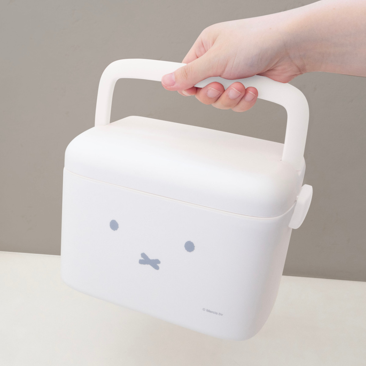 オカトー 収納ボックス miffy 中仕切り付き 収納ケース 幅23.5×奥行16